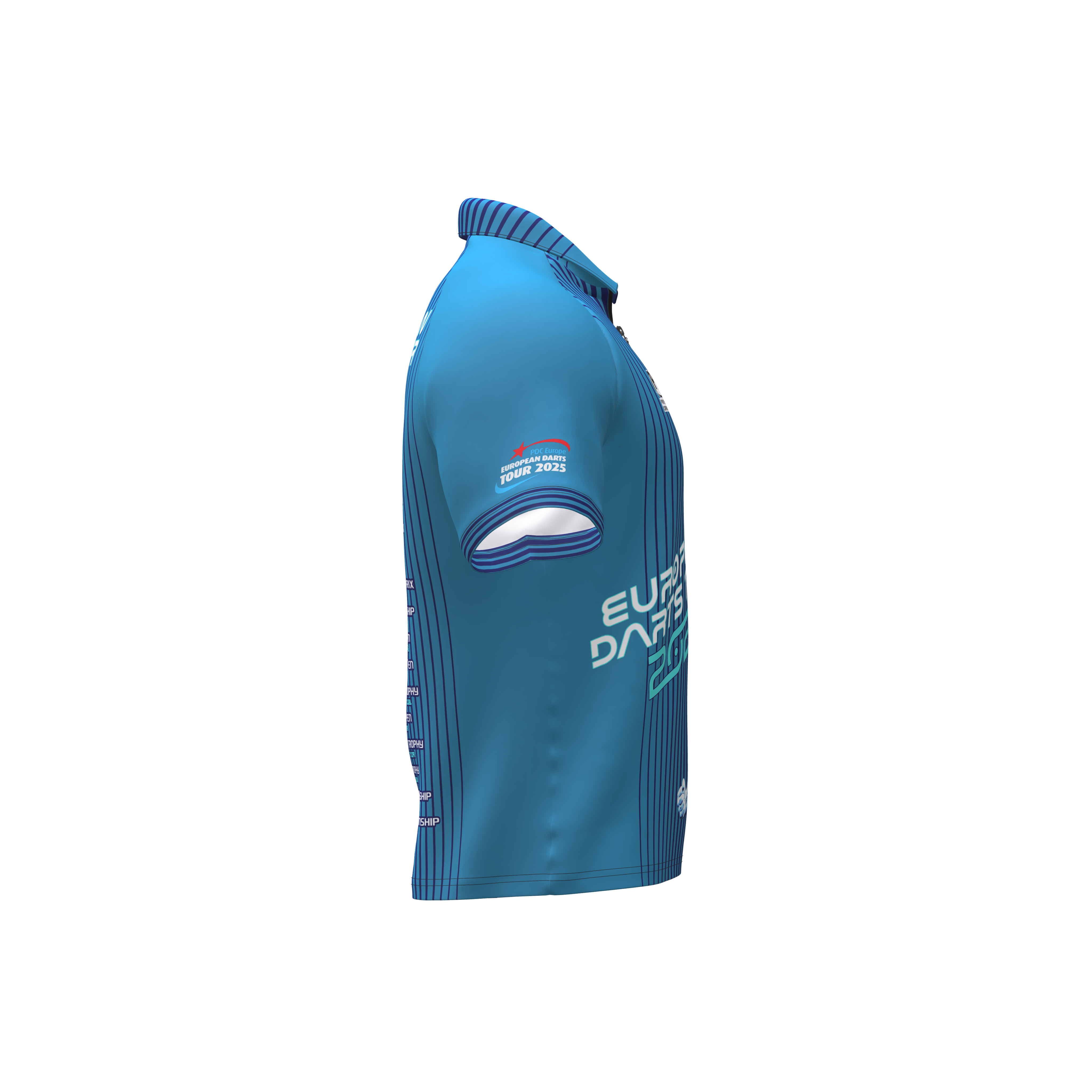 PDC - Tourshirt - Blue Power - 2025