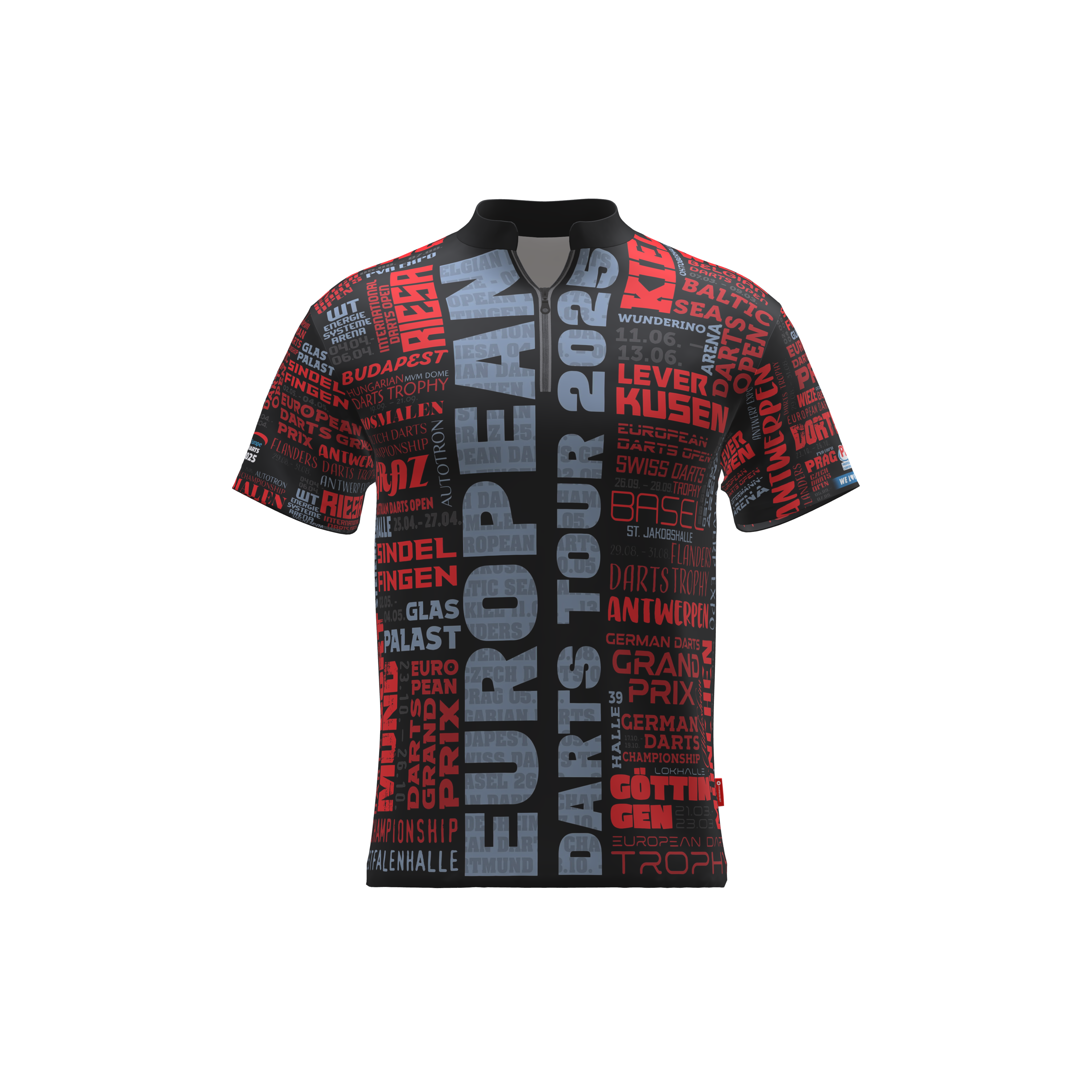 PDC - Tourshirt - Road to Glory - 2025