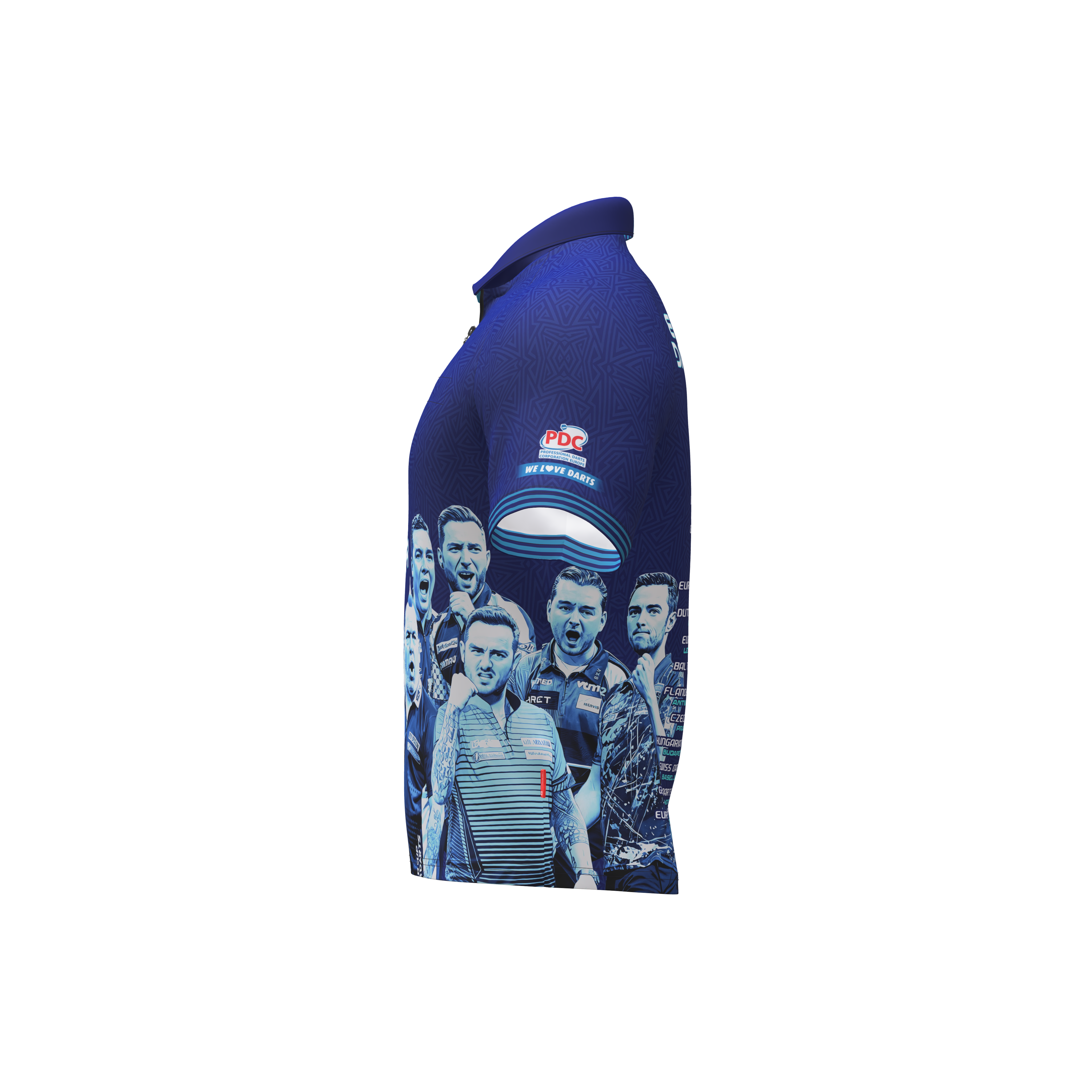 PDC - Tourshirt - Blue Power - 2025
