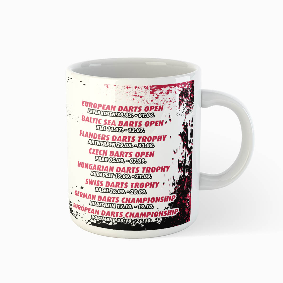Tasse European Tour Daten