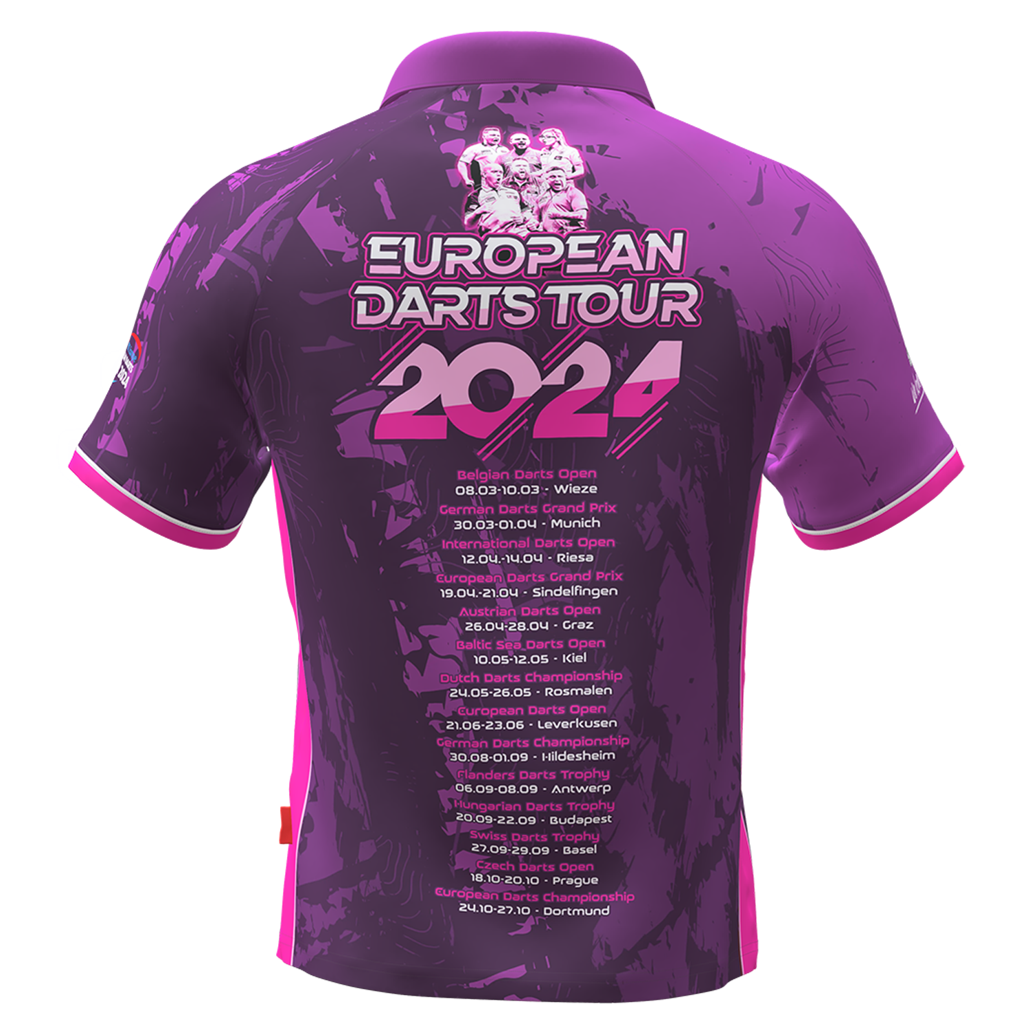 PDC - Tourshirt Damen - 2024 