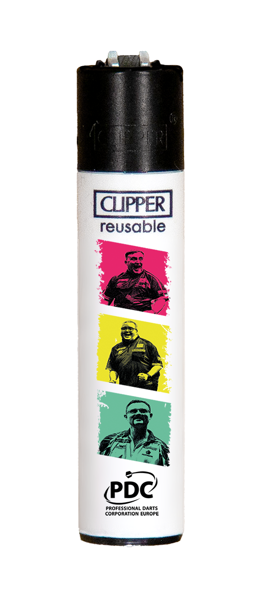 Original PDC Clipper - 4er Feuerzeug Set  - Player #2