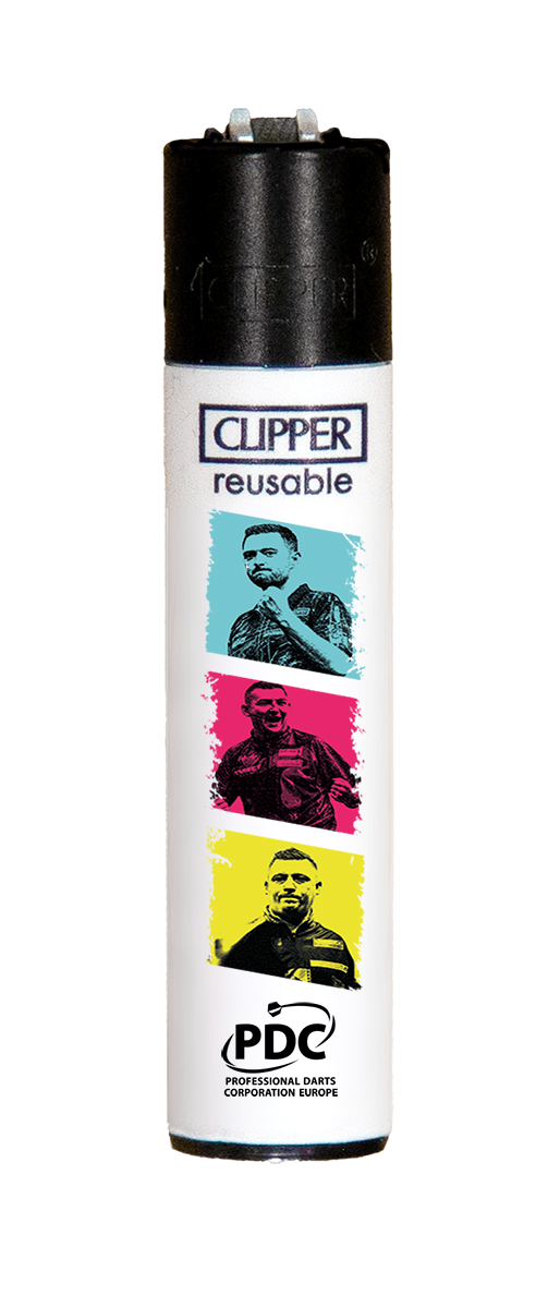 Original PDC Clipper - 4er Feuerzeug Set  - Player #2