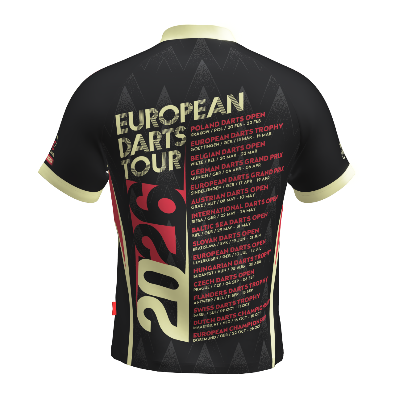PDC - Tourshirt - V11 German Power - 2026