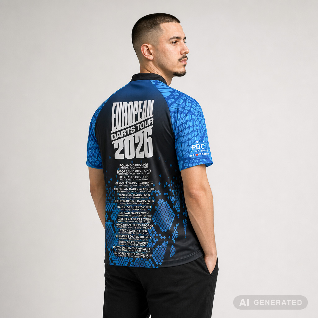 PDC - Tourshirt - V3 Blue Venom- 2026