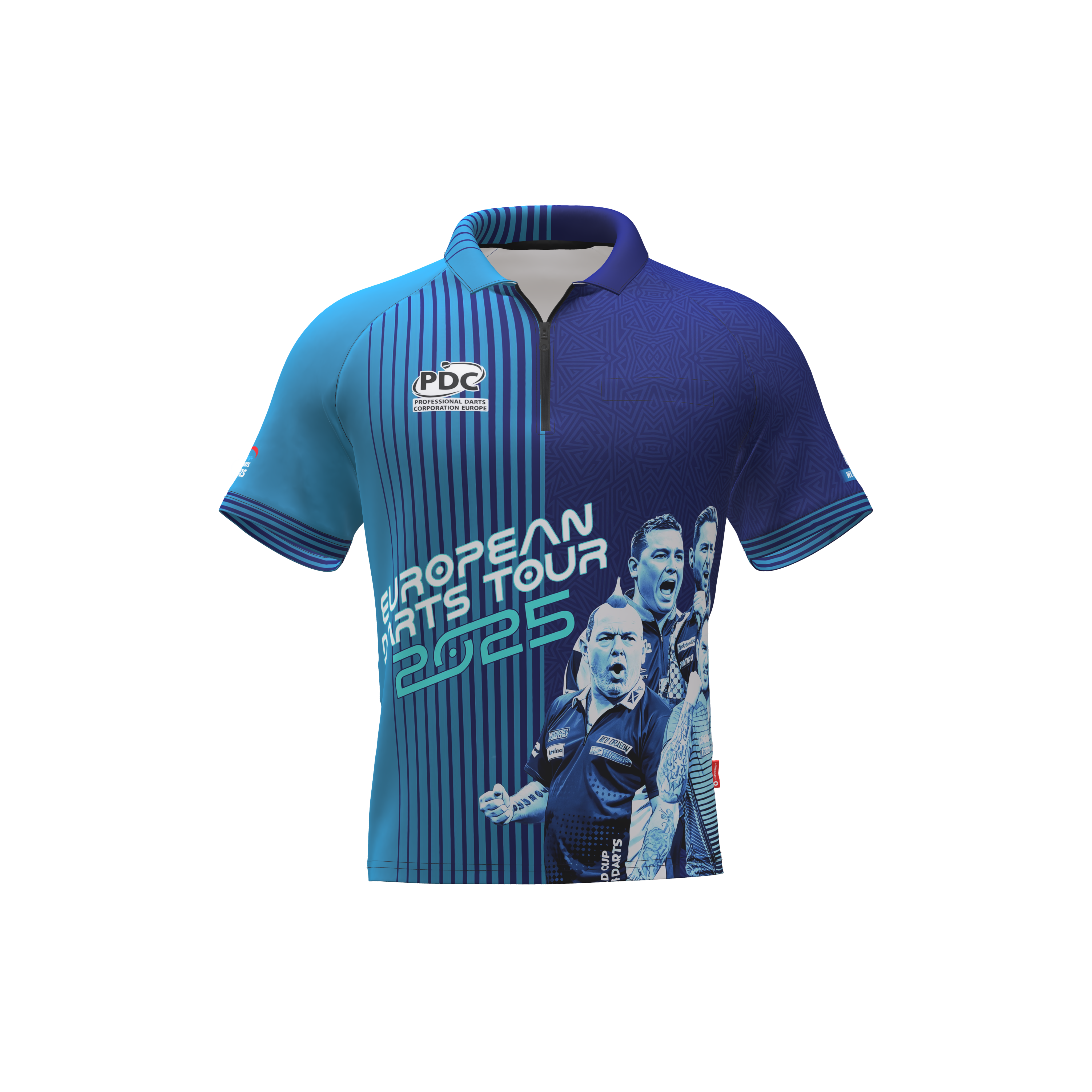 PDC - Tourshirt - Blue Power - 2025