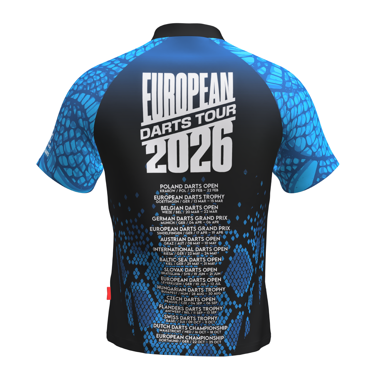 PDC - Tourshirt - V3 Blue Venom- 2026