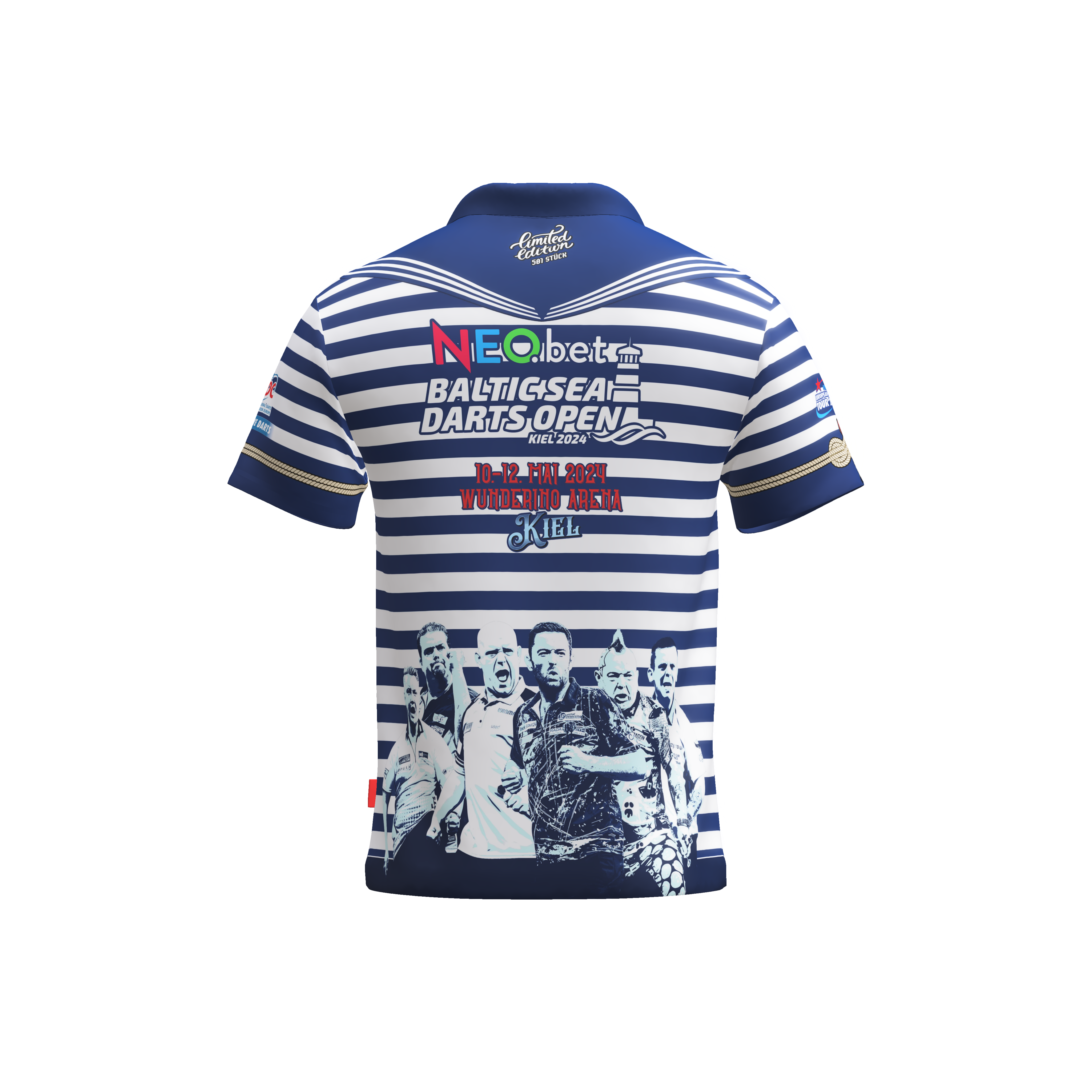 PDC - Tourshirt Herren - Kiel 2024