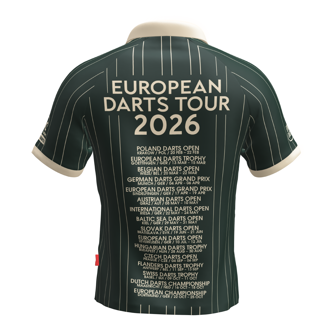 PDC - Tourshirt - V4 Legends - 2026