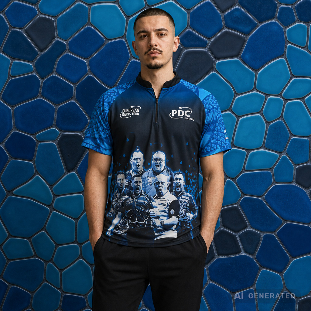 PDC - Tourshirt - V3 Blue Venom- 2026