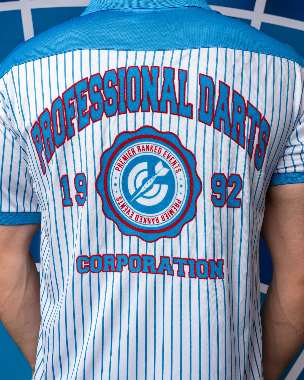PDC - STRIPES Vintage Jersey - White/Blue