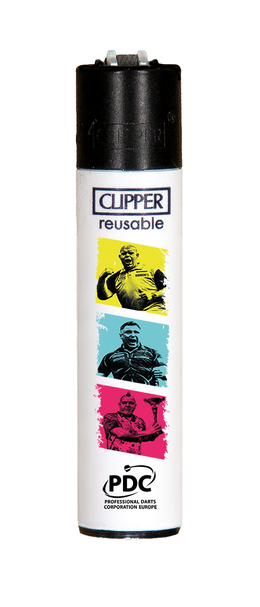 Original PDC Clipper - 4er Feuerzeug Set  - Player #2