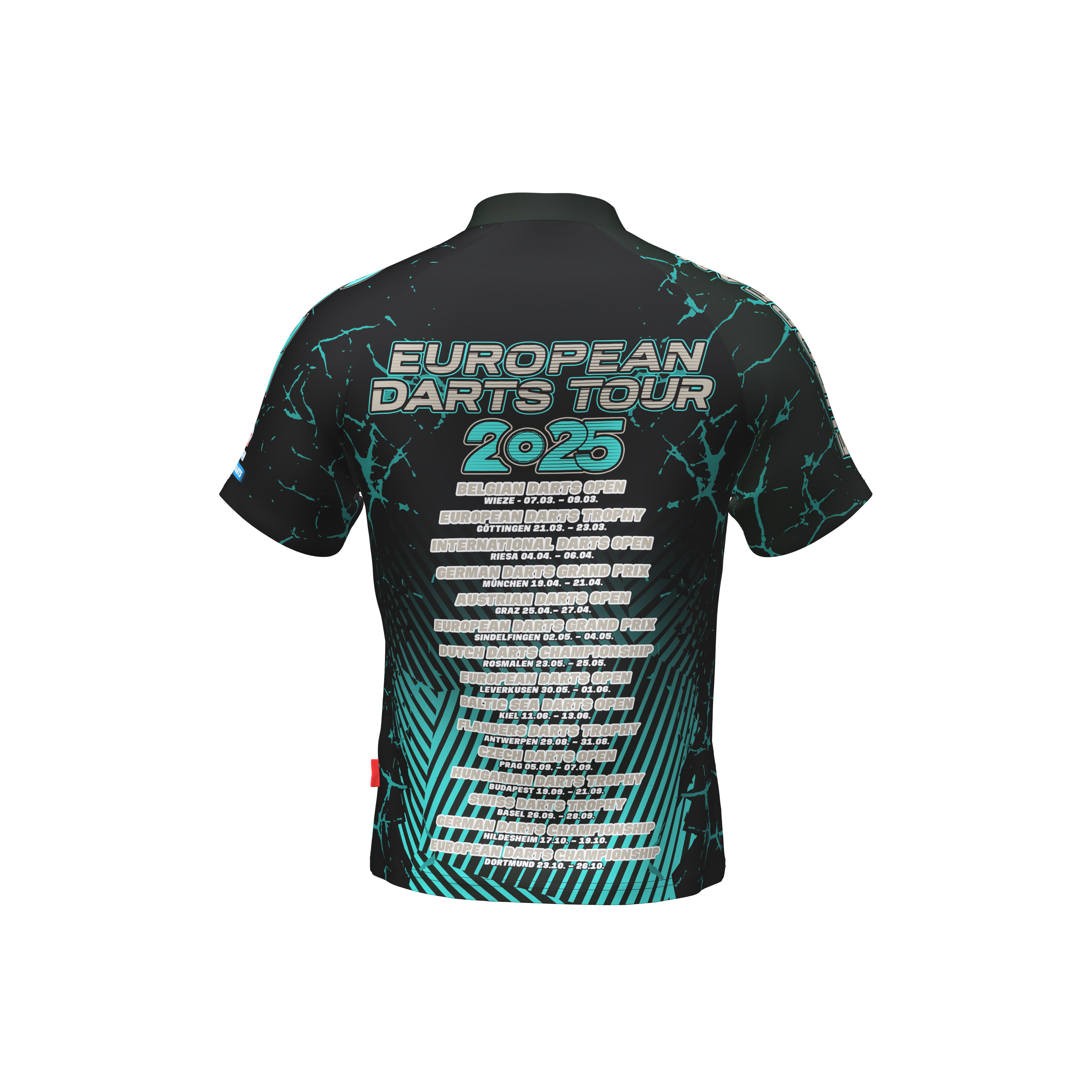 PDC - Tourshirt - Thunder - 2025